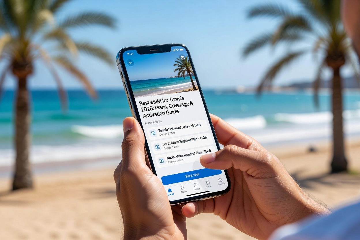 Best eSIM for Tunisia 2026: Plans, Coverage & Activation Guide - image 1