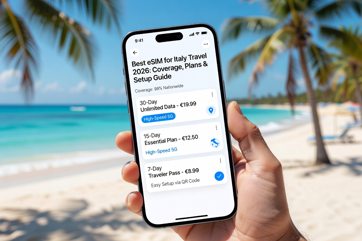Best eSIM for Italy Travel 2026: Coverage, Plans & Setup Guide - image 1