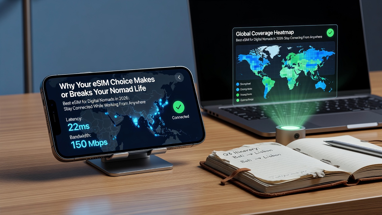 Why Your eSIM Choice Makes or Breaks Your Nomad Life