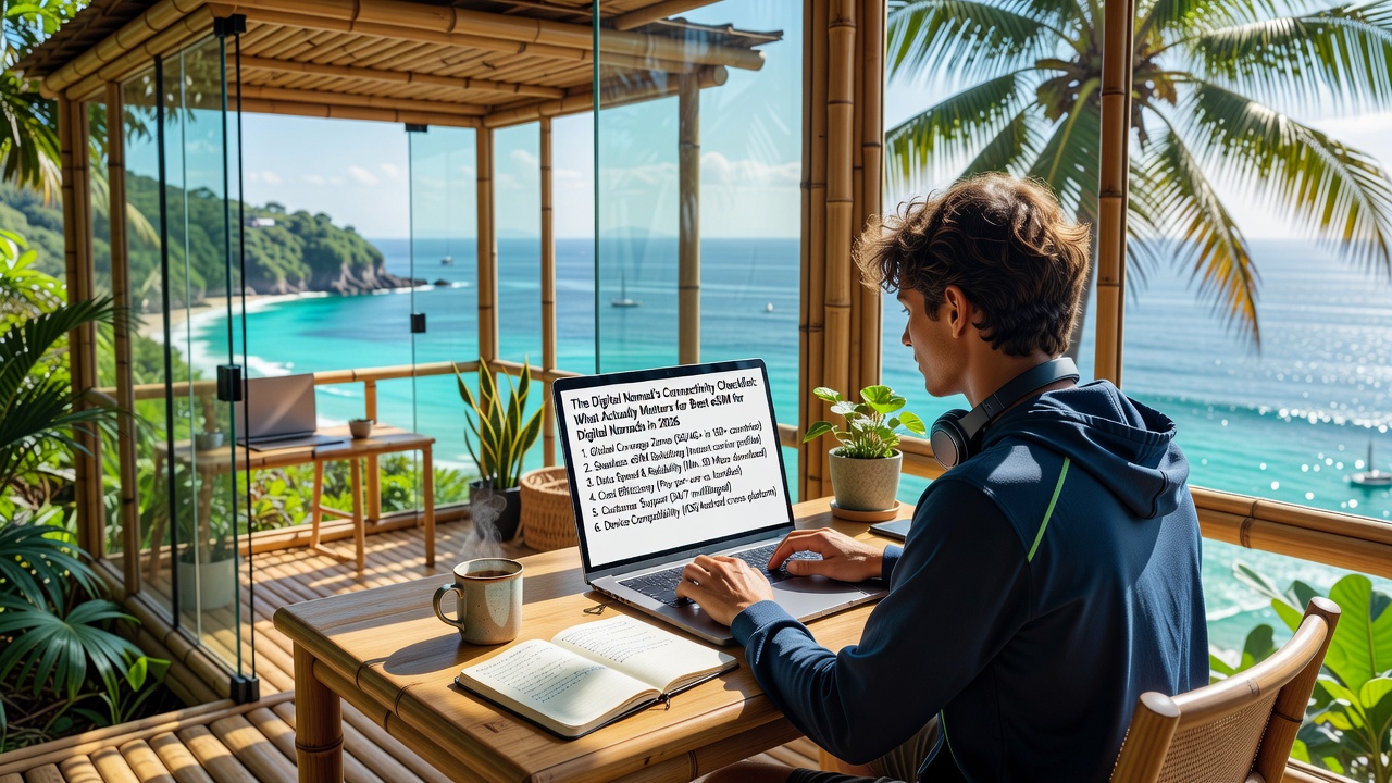The Digital Nomad's Connectivity Checklist: What Actually Matters