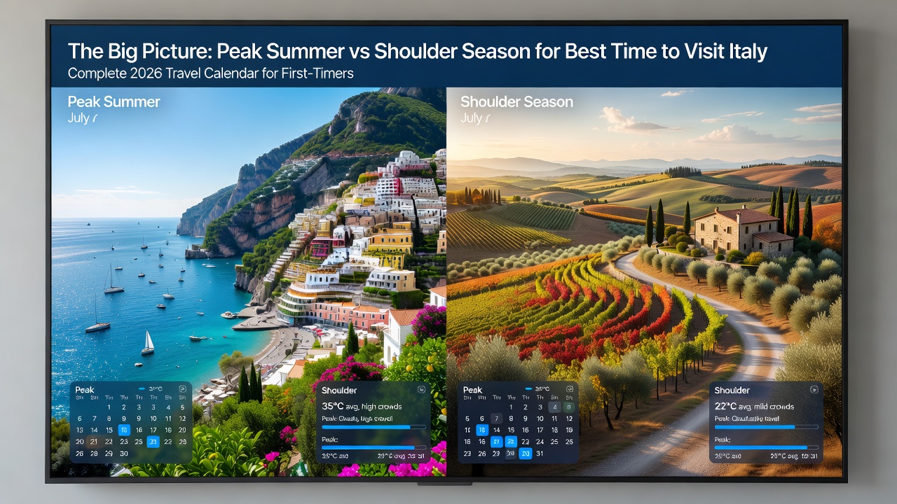 The Big Picture: Peak Summer vs Shoulder Season