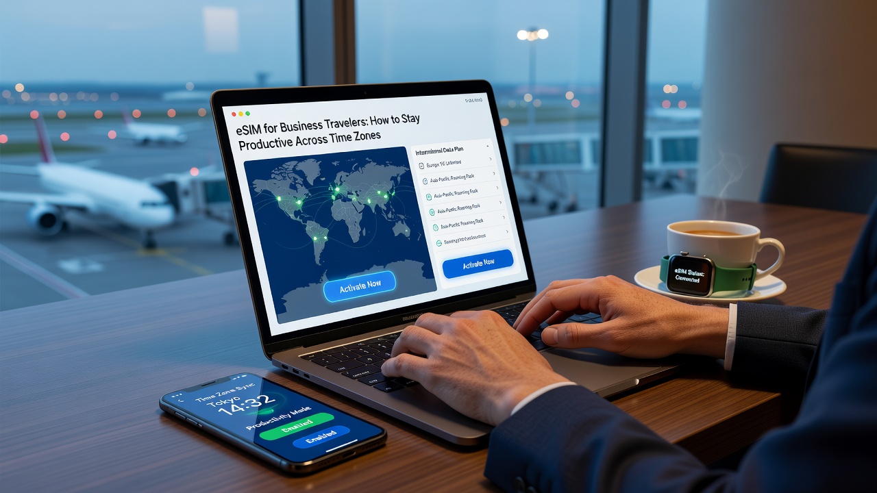 Why eSIM Is the Business Traveler's Secret Weapon