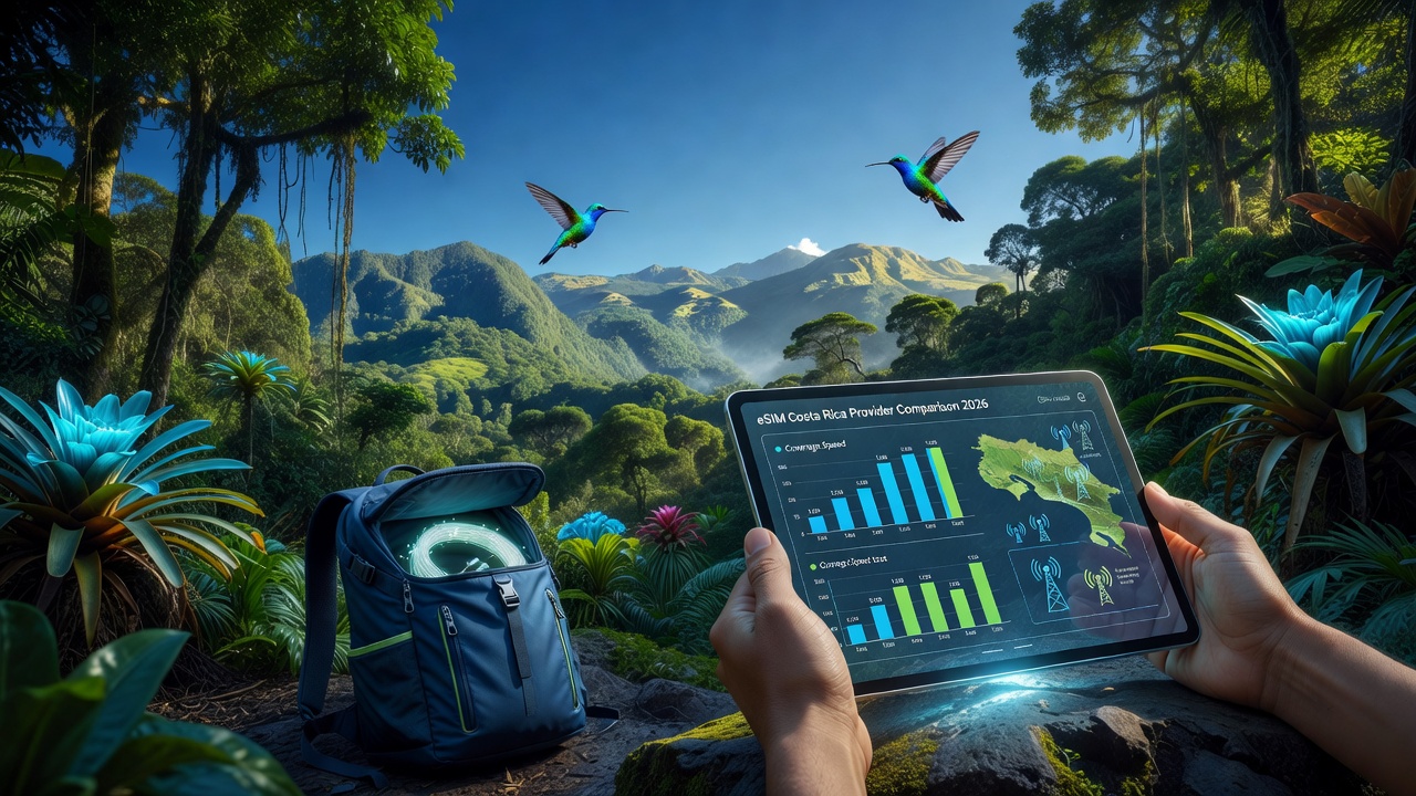 Best eSIM Costa Rica: Provider Comparison 2026