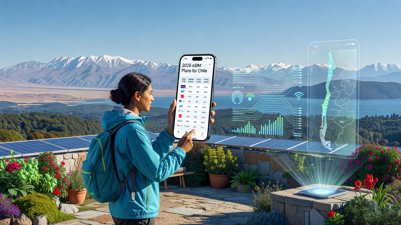 Current eSIM for Chile Pricing — 2026 Plans Compared
