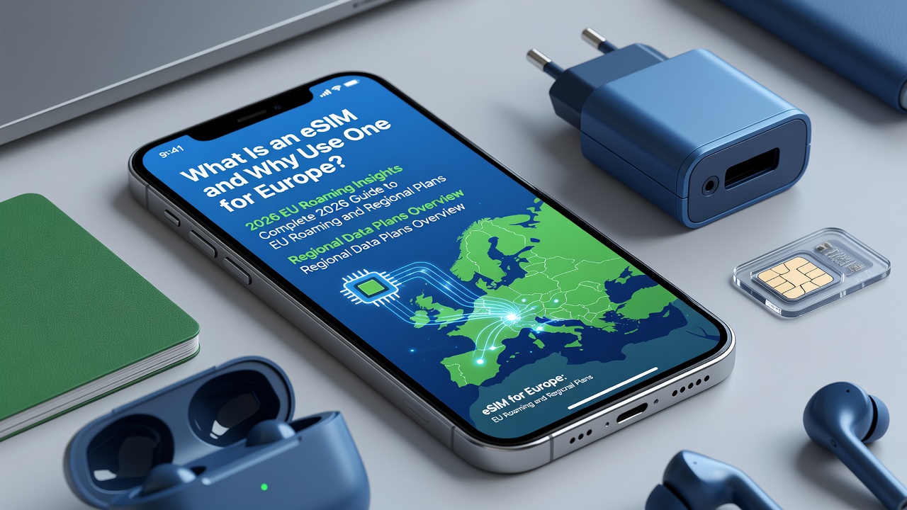 What Is an eSIM and Why Use One for Europe?