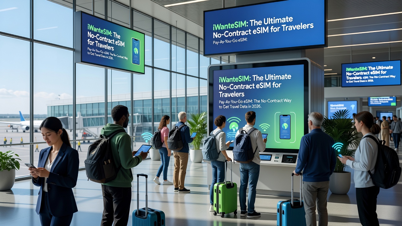 iWanteSIM: The Ultimate No-Contract eSIM for Travelers