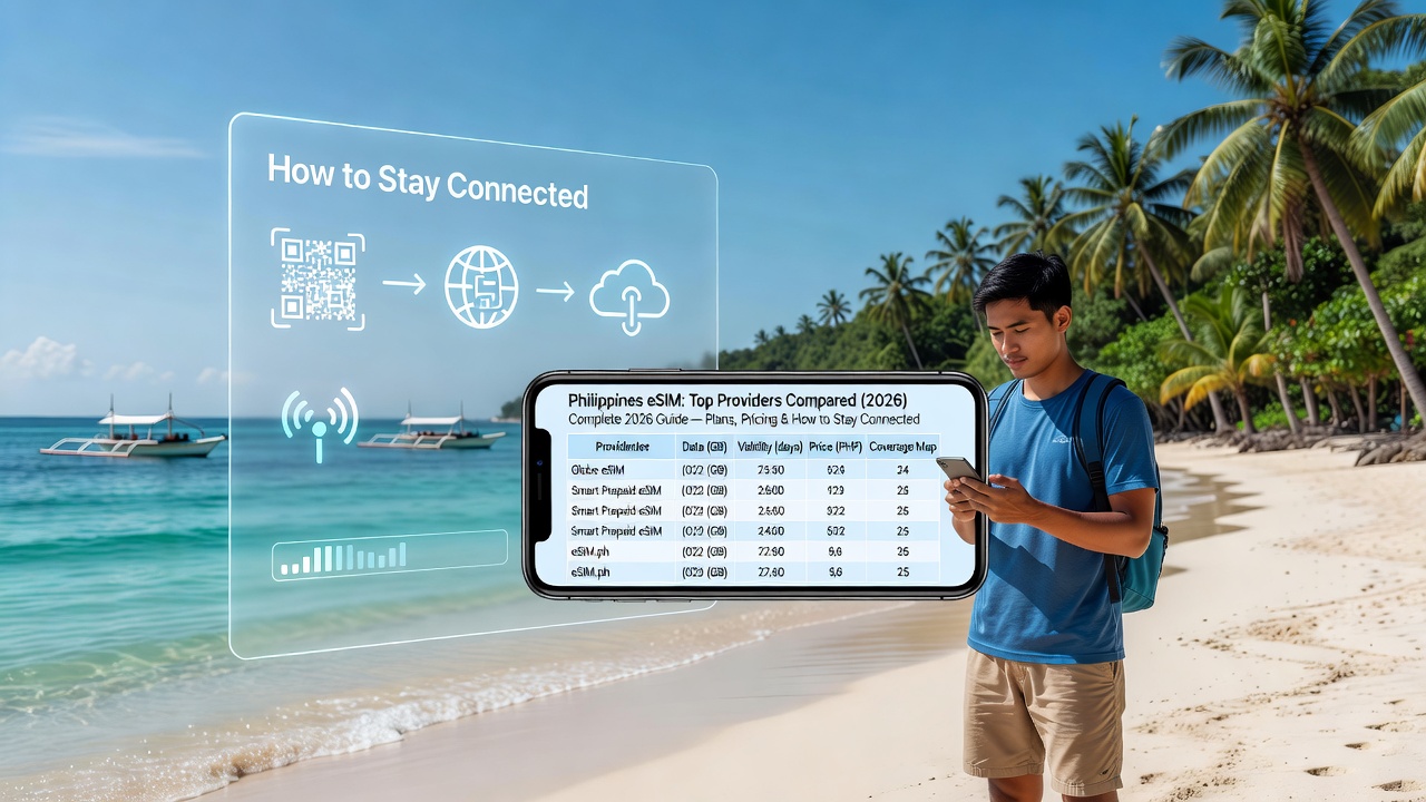 Philippines eSIM: Top Providers Compared (2026)